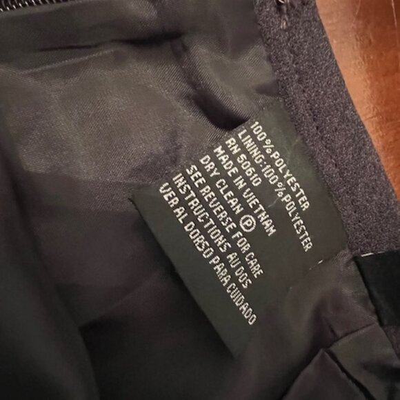 Kasper Charcoal Grey Skirt Size 10 - Picture 4 of 4